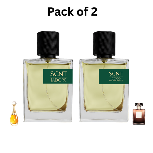 Pack of Two Scnt J’adore and Scnt Coco Mademoiselle