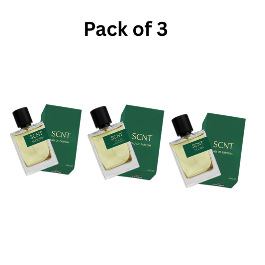 Pack of Three Scnt J’adore, Scnt Coco Mademoiselle, and Scnt Flora